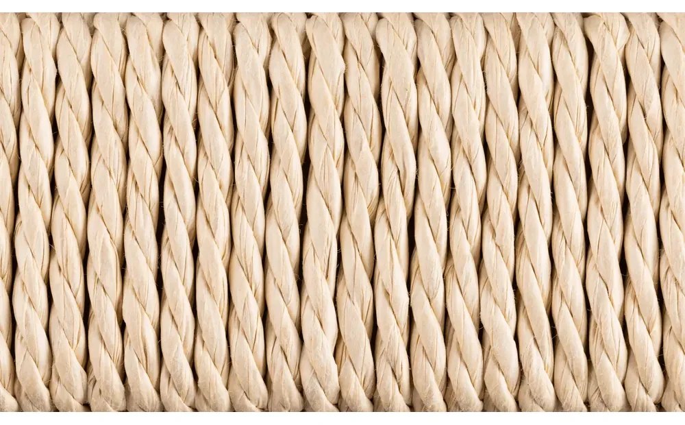 Stolička Alvin 35 cm z masívu smotanová/borovica