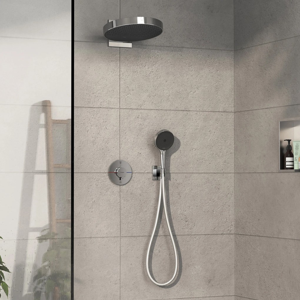Hansgrohe ShowerSelect Comfort S, termostat pod omietku pre 2 spotrebiče, chrómová, HAN-15554000