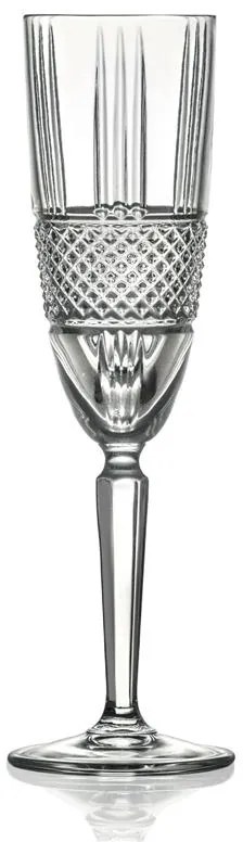 RCR BRILLANTE POHÁR NA ŠAMPANSKÉ 180ML SADA 6KS