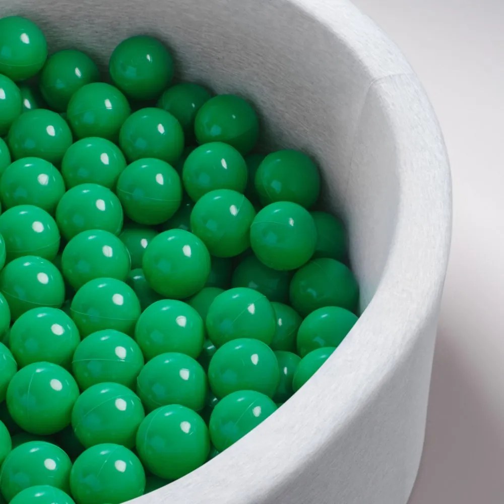 Samostatné loptičky 50 ks - zelená