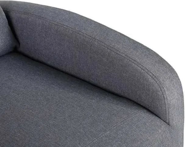 LuxuryForm DESIGN Televízne kreslo RUFO s polohovaním - sivé