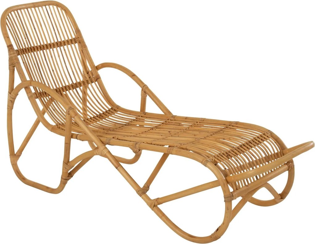 Prírodné ratanové lehátko Els Rattan - 174*60*93cm