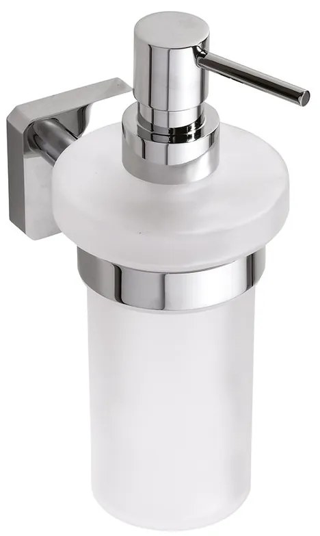 Sapho Sapho, INSIA dávkovač mýdla, mléčné sklo, 230ml, chrom, IS019