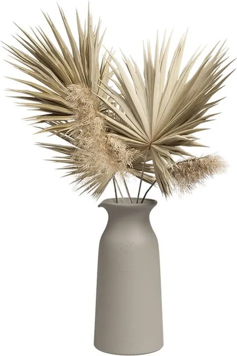 Béžová keramická ručne vyrobená váza (výška 30 cm) Bia – Artevasi