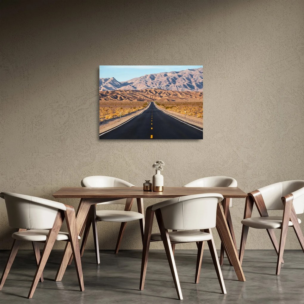 Sklenený obraz - Death Valley, Kalifornia, USA (70x50 cm)