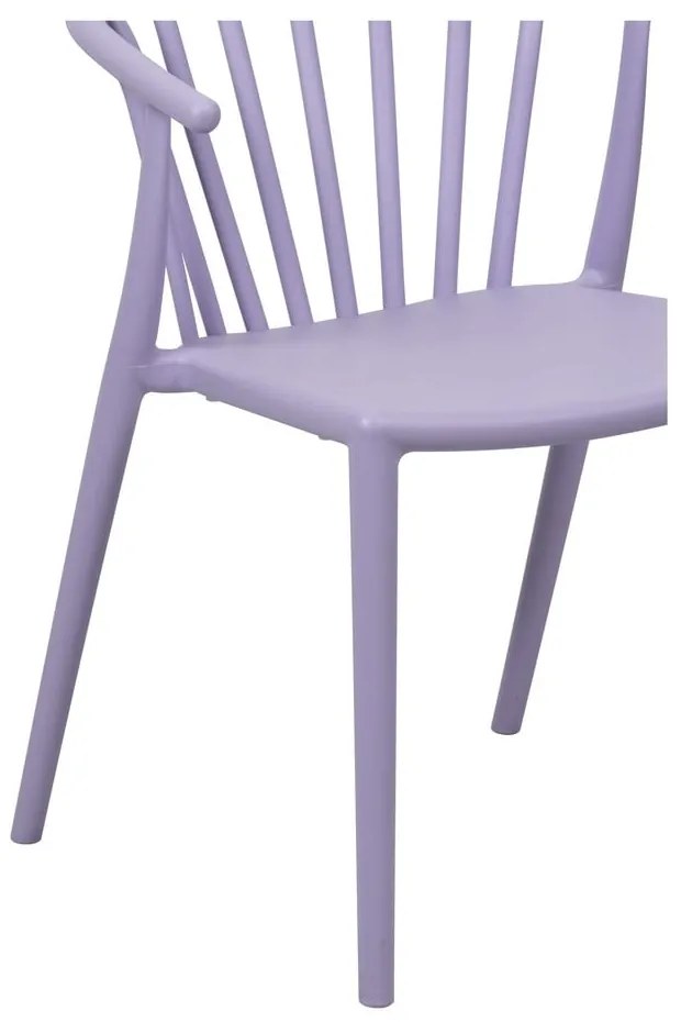 Plastová záhradná stolička v levanduľovej farbe Capri – Bonami Essentials