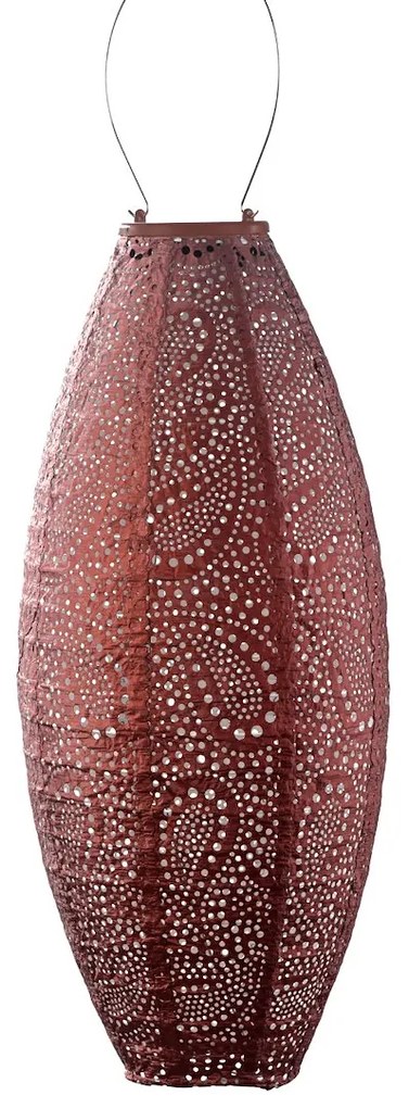 Lumiz SOLÁRNY LAMPÁŠ LONG OVAL 45X20 CM MEDENÁ