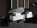 Grohe Eurocube - Umývadlová batéria pod omietku, 2-otvorová inštalácia, chróm 23447000