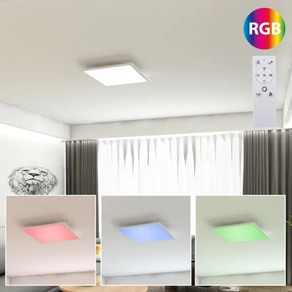 Brilo - LED RGB Stmievateľné stropné svietidlo COLOUR LED/15W/230V 3000-6500K + DO