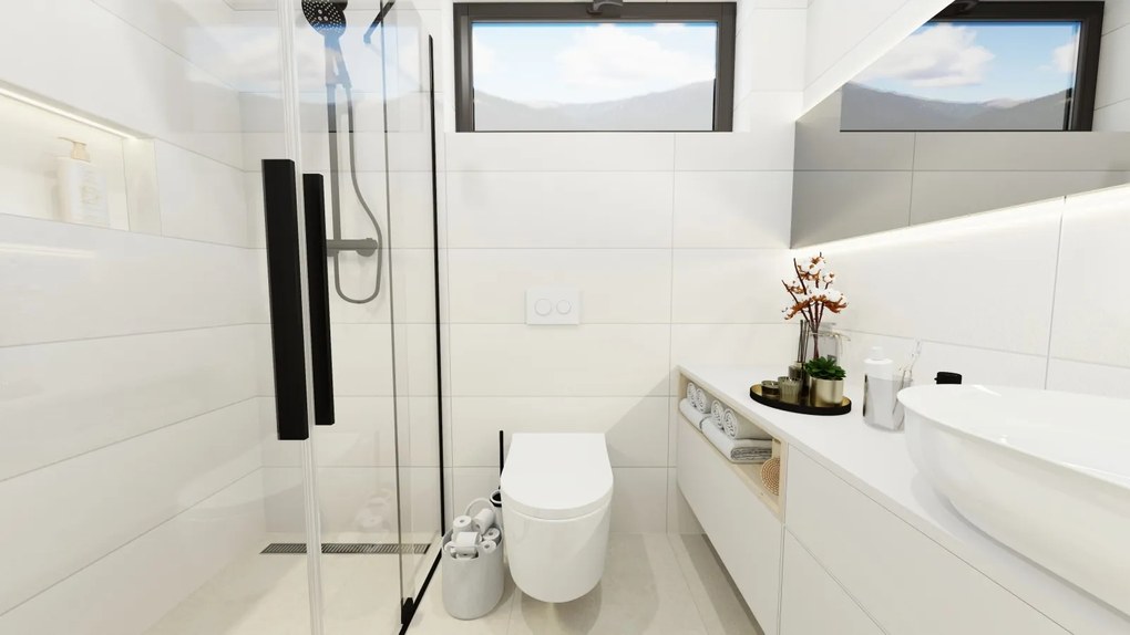 Obklad Ozone Snow 30x90