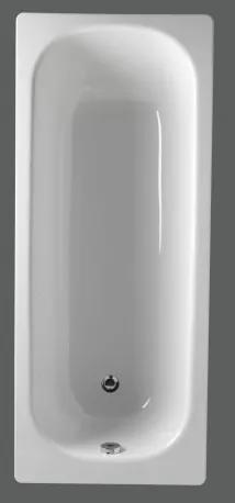 HOPA - Plechová vana FERRARA - 1500 x 700 mm, objem 150 l, kovové (OLVFER15+OLVFERNOZK)