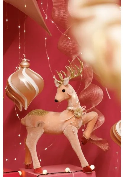 Vianočná dekorácia 47 cm jeleň