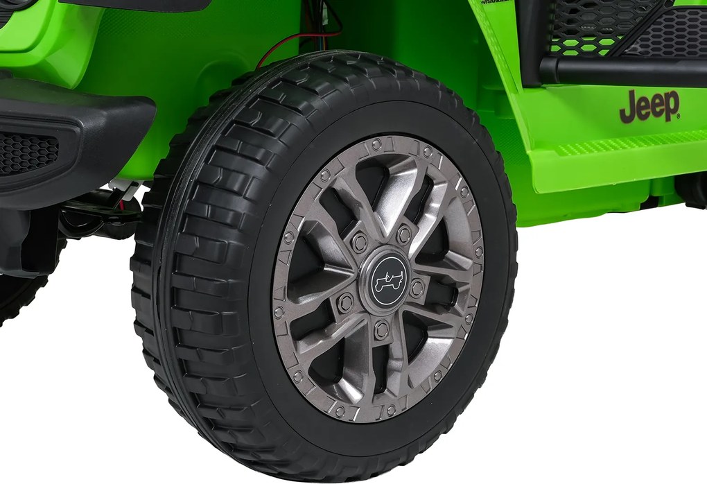 Ramiz Jeep Wrangler Rubicon LIFT elektrické autíčko pre deti zelené