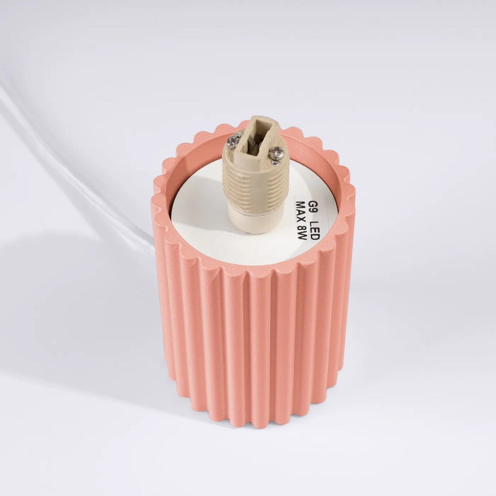 Stolná lampa Halo, 1x biele sklenené tienidlo, p