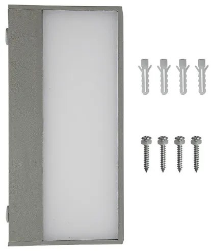 LED Vonkajšie nástenné svietidlo LED/9W/230V 3000K IP65