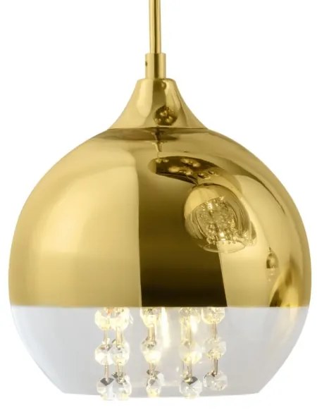 Maytoni P140-PL-170-5-G - Luster na lanku FERMI 5xE27/60W/230V zlatá