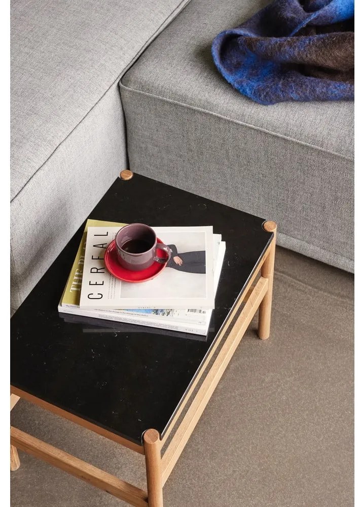 Mramorový odkladací stolík 40x60 cm Raw – Hübsch