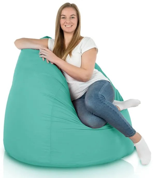 Sedací vak BAG Sako XXL Nylon vodeodolný Farba: 13. Tyrkysový