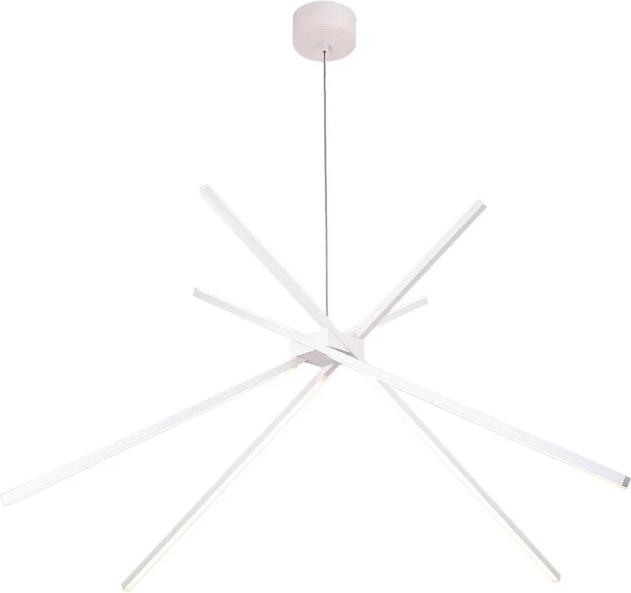 MAXLIGHT P0270 - LED Luster na lanku SPIDER LED/33W/230V biela