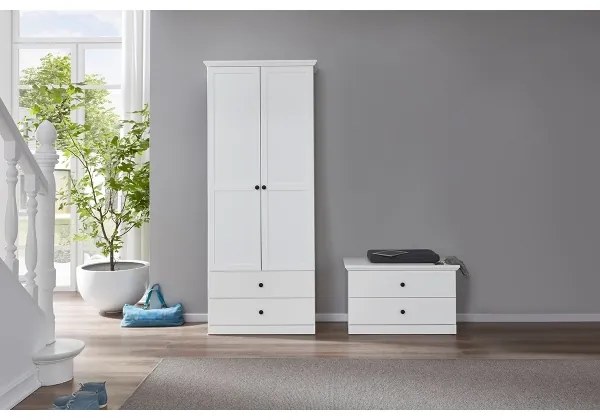 Komoda LIANTE 49x81 cm biela