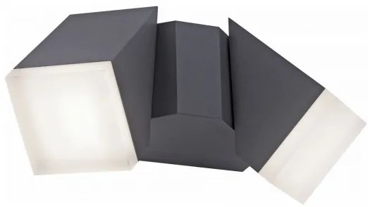 Paul Neuhaus 9722-13 - LED Vonkajšie nástenné svietidlo RYAN 2xLED/5W/230V IP54