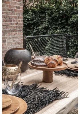 Podnos na tortu Teak Cake Dish 28 cm Bazar Bizar