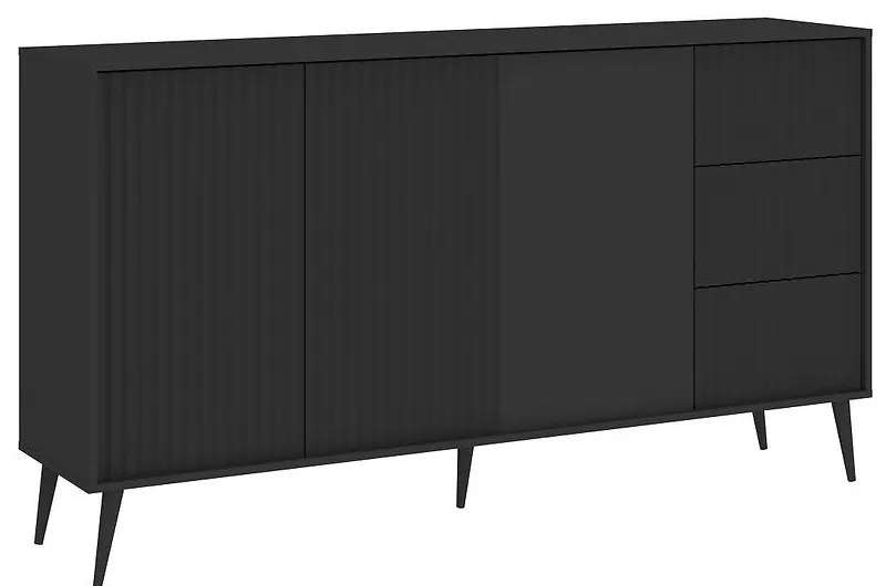 Komoda 3D3S Barcelona antracit