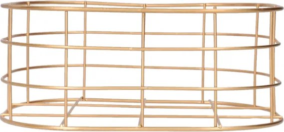 Košík DUNCAN zlatý 810256