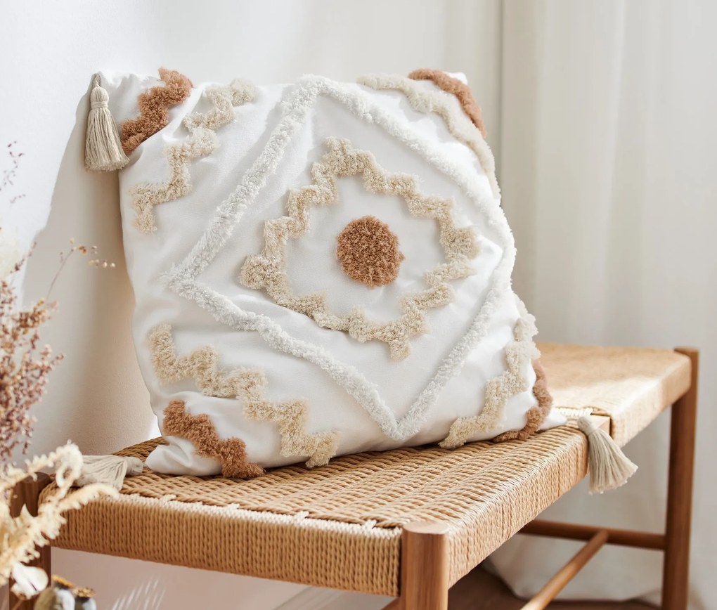 Dekoračný vankúš, cca 50 x 50 cm