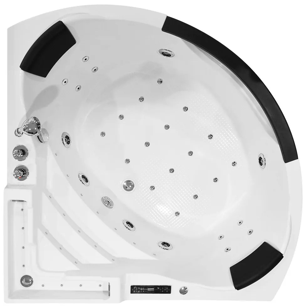 M-SPA - Vaňa TURBO s hydromasážou 150 x 150 x 62 cm (MSPA1678-TURBO)