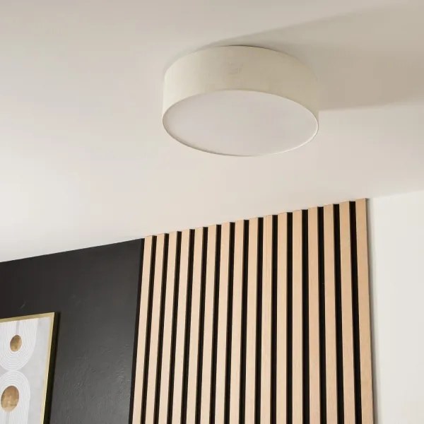 Stropné svietidlo SIRJA 2xE27/60W/230V pr. 45 cm krémová