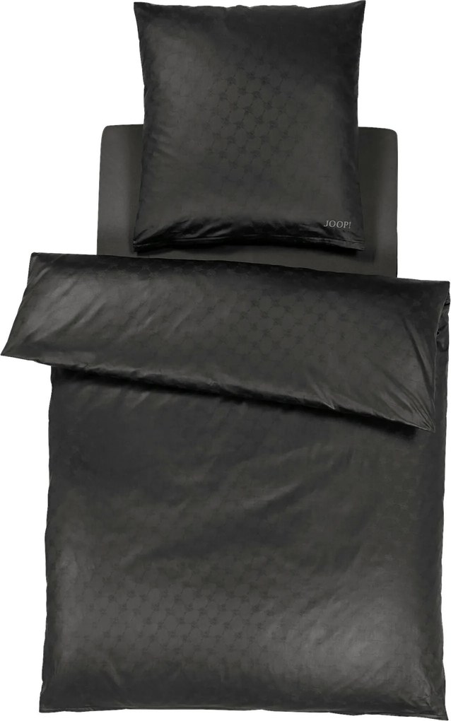 XXXLutz POSTEĽNÁ BIELIZEŇ, makosatén, čierna, 135/200 cm Joop! - Online Only bytové doplnky - 004977096010