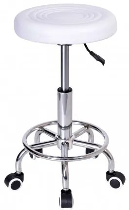 Kozmetická stolička Monza biela