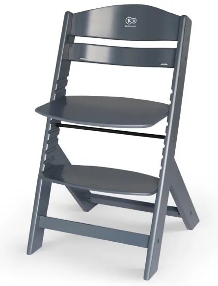 KINDERKRAFT - Detská jedálenská stolička ENOCK šedá