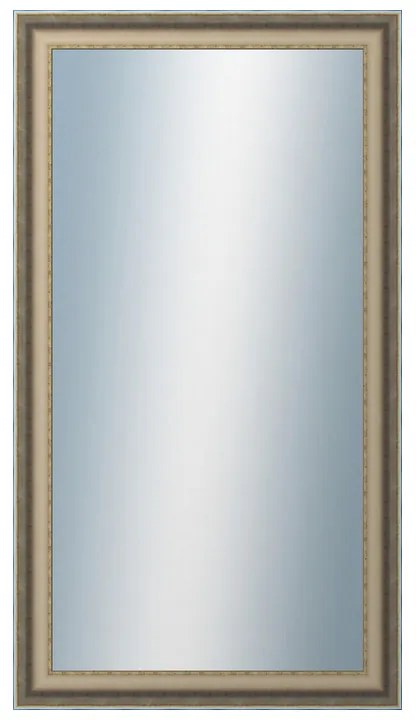 DANTIK - Zrkadlo v rámu, rozmer s rámom 50x90 cm z lišty DOPRODEJMETAL AG prehnutá veľká (3025)