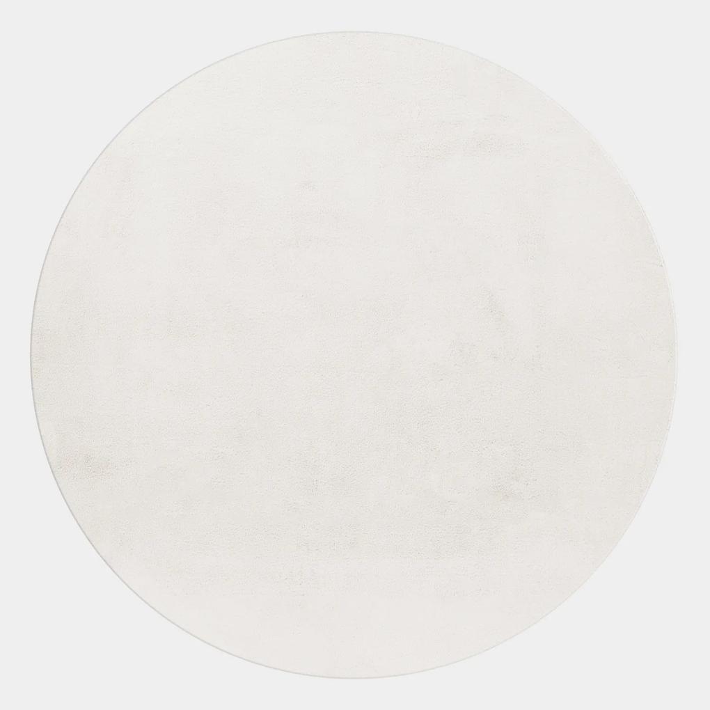 Ayyildiz Kusový koberec POUFFY 5100, Krémová Rozmer koberca: 60 x 110 cm