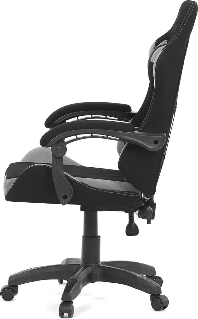 Kancelárska stolička KA-R209 GREY Farba: Čierna