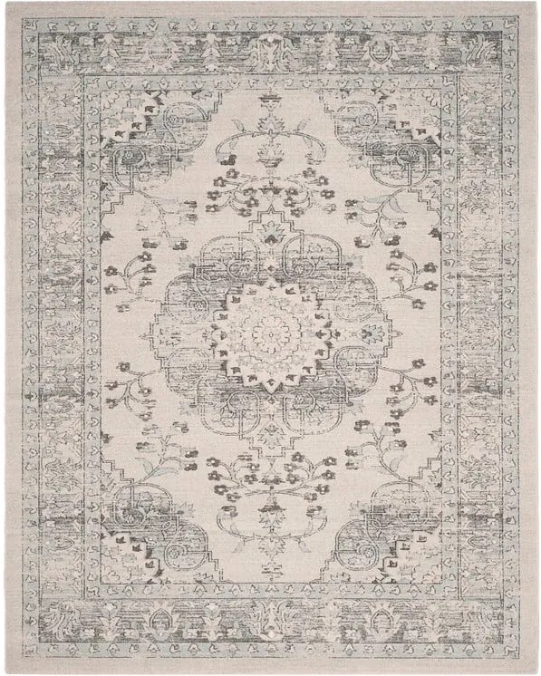 Modro-béžový koberec Safavieh Flora, 154 × 228 cm