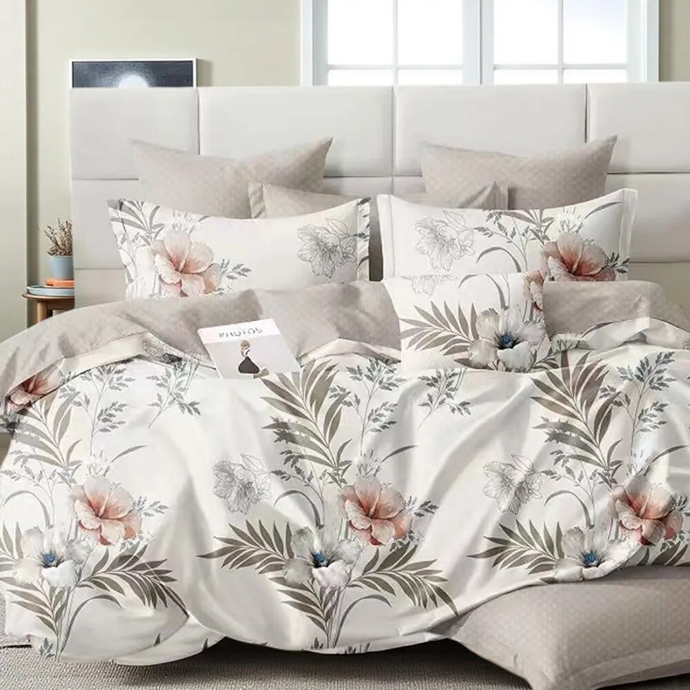 Mikroplyš obliečky Homa MALENA LIGHT 7-dielna sada 140x200 cm