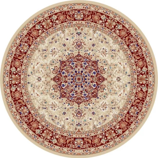 Koberec Dywilan Rich Kordoba svetlobéžový kruh