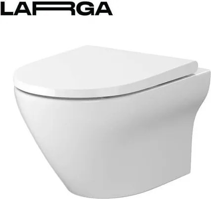 Cersanit Larga wc s doskou softclose závesné so zadným odpadom S701-472