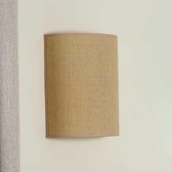 Duolla - Nástenné svietidlo YUTE 1xE27/15W/230V pr. 20 cm hnedá