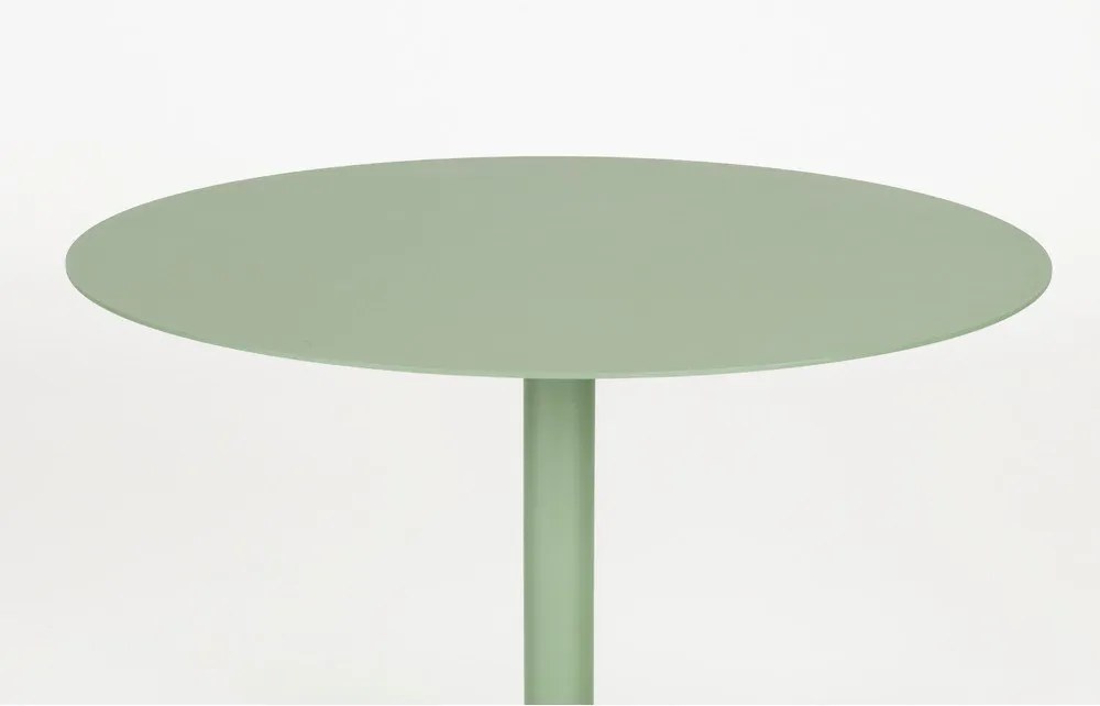 Oceľový okrúhly barový stôl ø 57 cm Snow – Zuiver