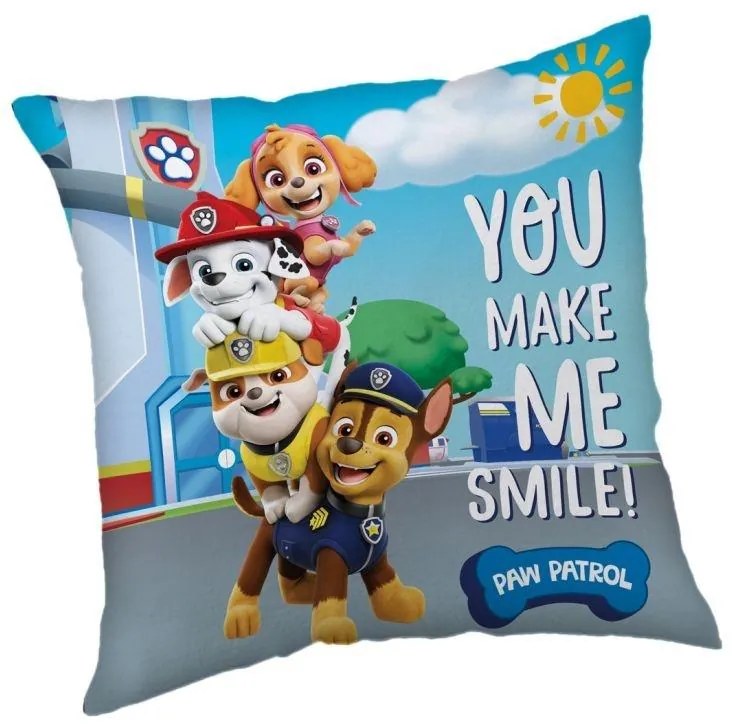 JERRY FABRICS -  JERRY FABRICS Vankúšik Paw Patrol PP325 Polyester, 40/40 cm