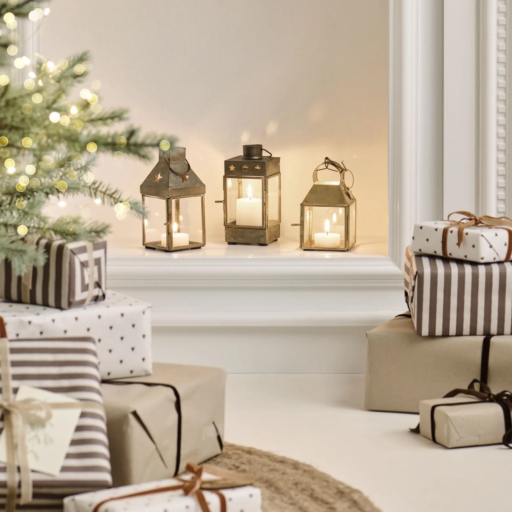 Ib Laursen Malý lampáš Brass Gloria