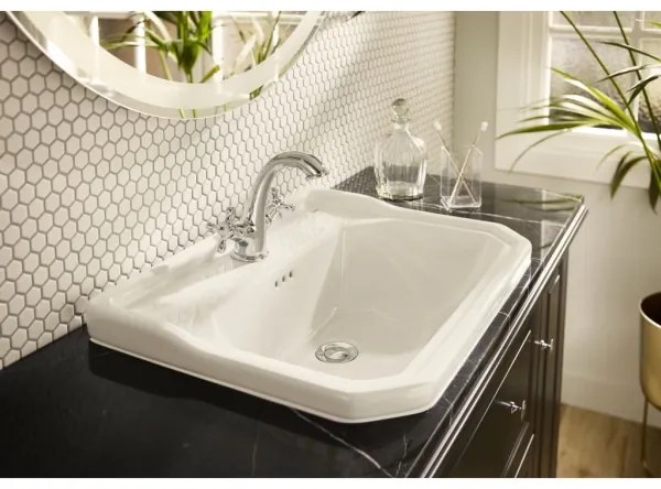 Roca A3270A5000 - Zapustené umývadlo CARMEN 60x45 cm keramika/biela