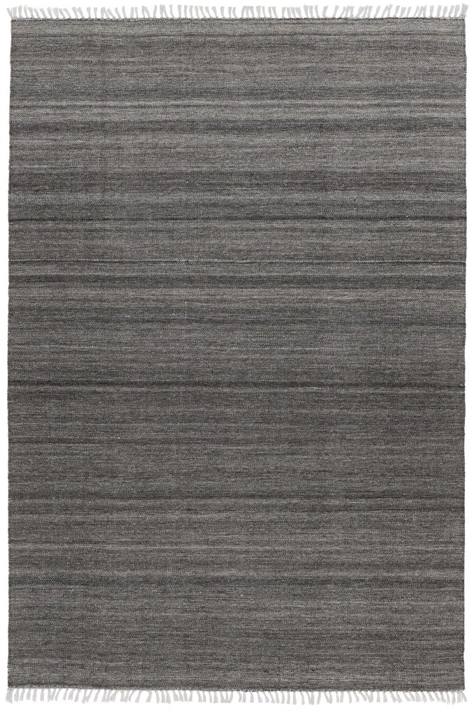 Obsession, Kusový koberec My Rodan 565 Anthracite - na von aj na doma, 200x290, šedá, chodba / predsieň