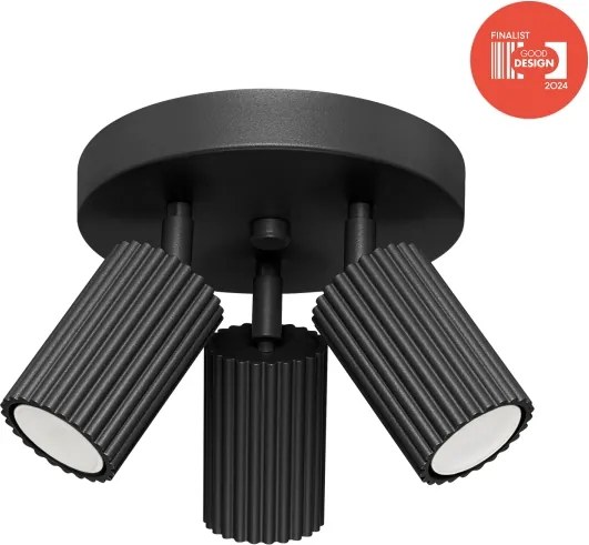 Brilagi - LED bodové svietidlo CRESTO 3xGU10/10W/230V čierne