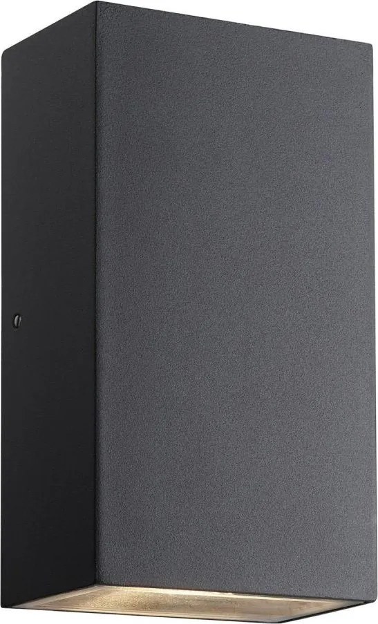 Nordlux - LED Vonkajšie nástenné svietidlo ROLD LED/10,5W/230V IP54 čierna