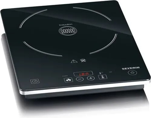 Severin KP 1071 - Indukčný jednoplotňový varič 2000 W/230 V čierny